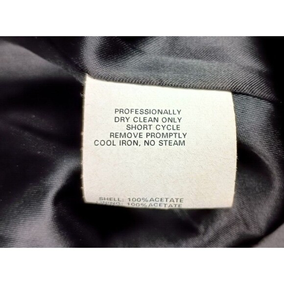 Jessica McClintock Maxi Skirt Gothic Steampunk Sz 12 Vintage Black Layers Bustle - Picture 11 of 15